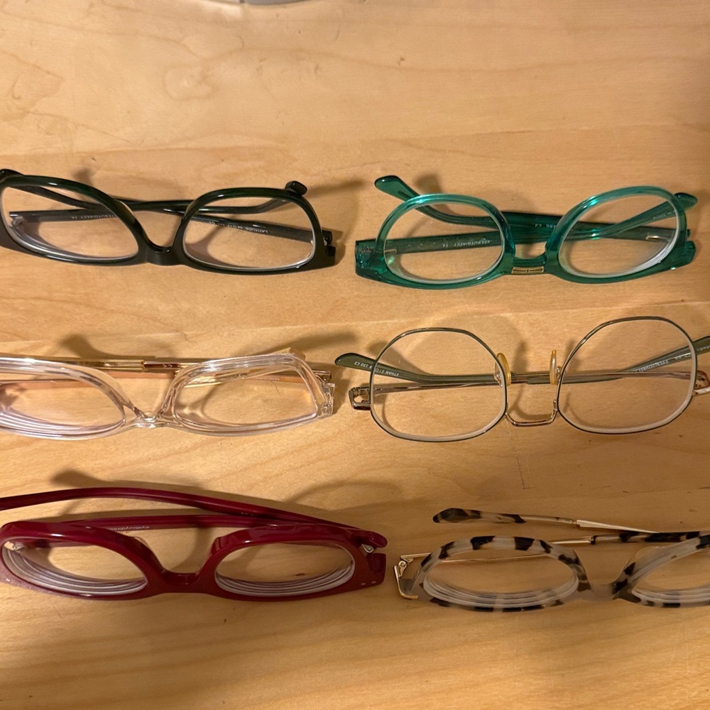 Set of Six Eyeglasses - Picture 4 of 6